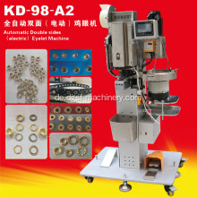 Kangda New KD-98-A2 Vollautomatisch doppelseitiger Ösenmaschinen Automatische Zähl-Touchsbildschirm-Induktion Elektrische Taste Maschine